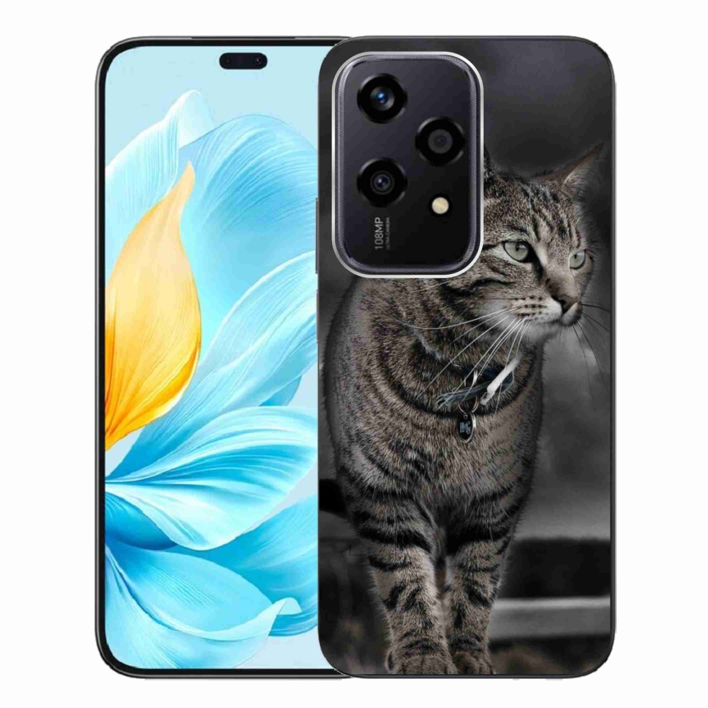 Zselés borítás mmCase a Honor 200 Lite 5G készülékhez - macska