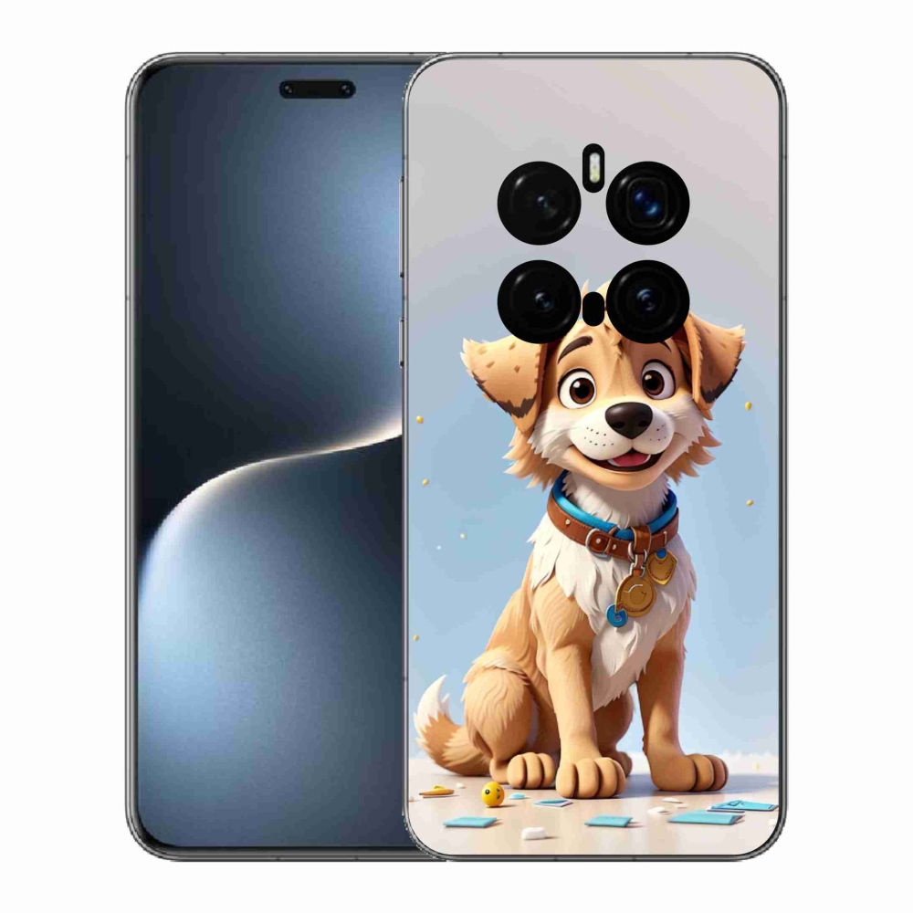 Gél borítás mmCase a Honor Magic 7 Pro 5G számára - rajzfilm kölyökkutya