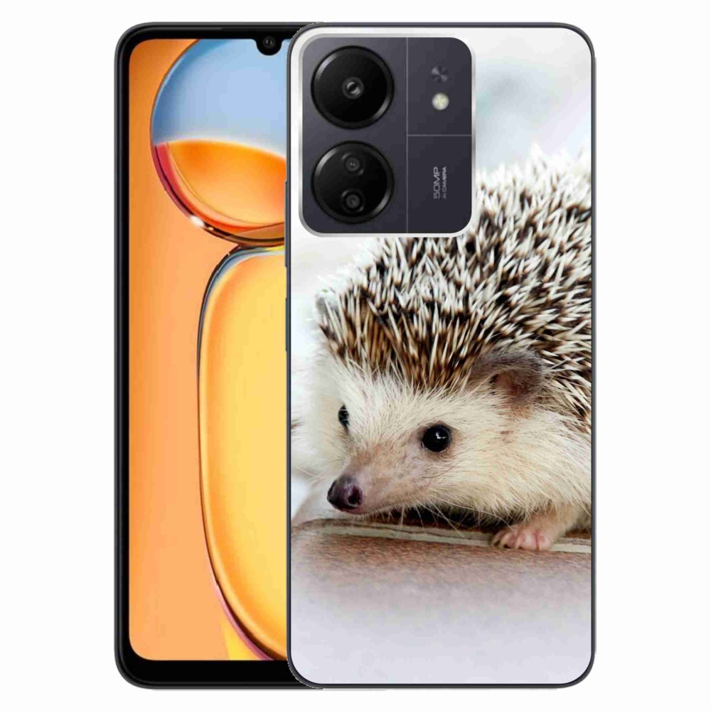 Gél borítás mmCase a Xiaomi Poco C65/Redmi 13C - süni számára