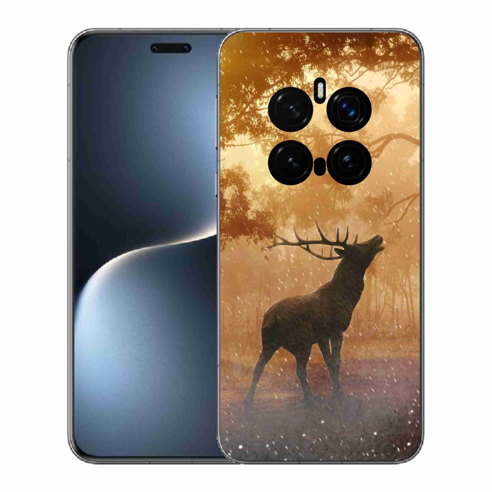 Zselés borítás mmCase a Honor Magic 7 Pro 5G-hez - szarvasok a vadászaton
