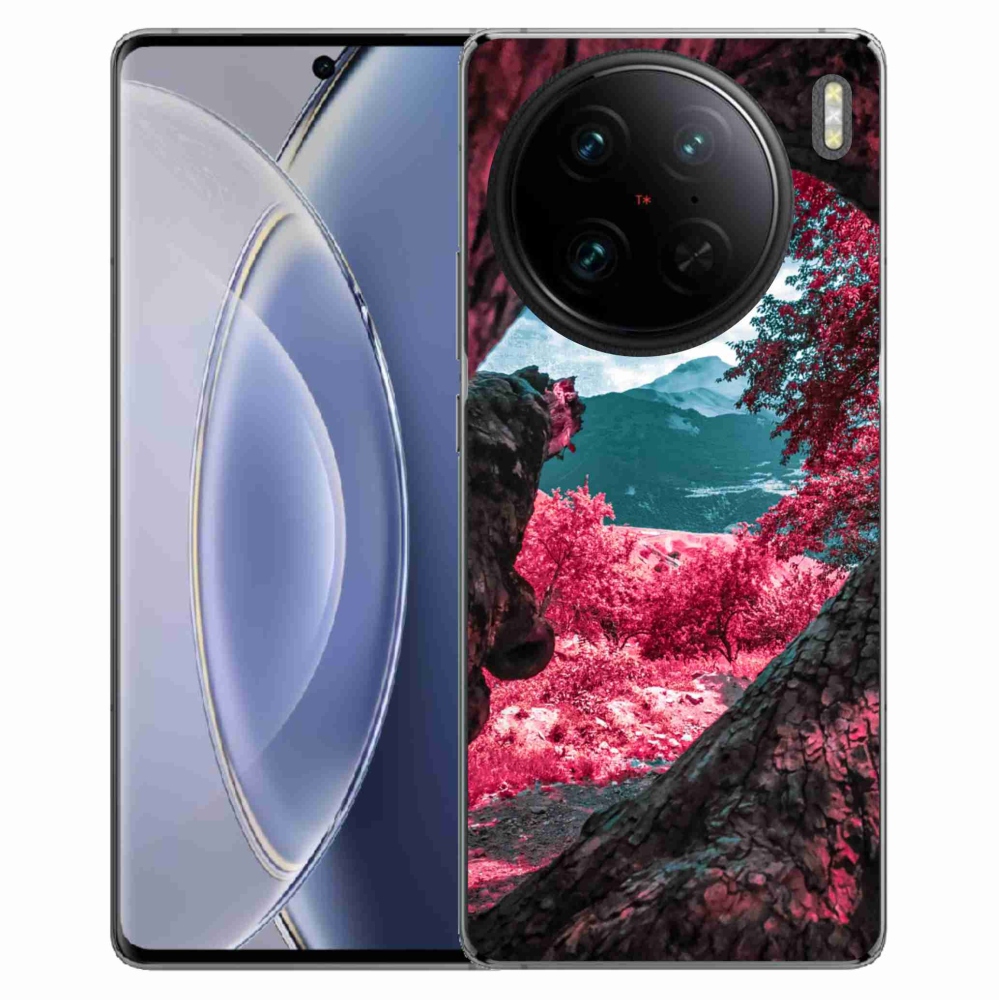 Zselés borítás mmCase a Vivo X90 Pro-n - hegyi kilátás