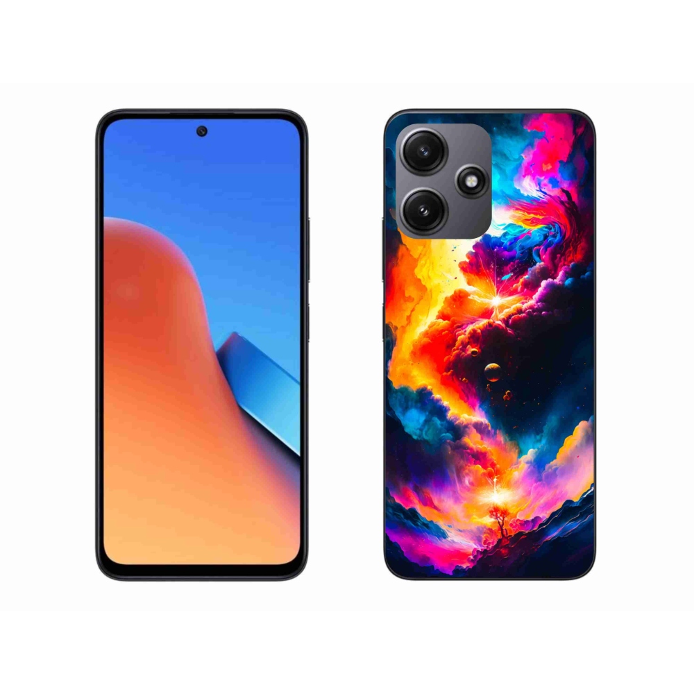 Gél borítás mmCase a Xiaomi Redmi 12 5G számára - absztrakt motívum