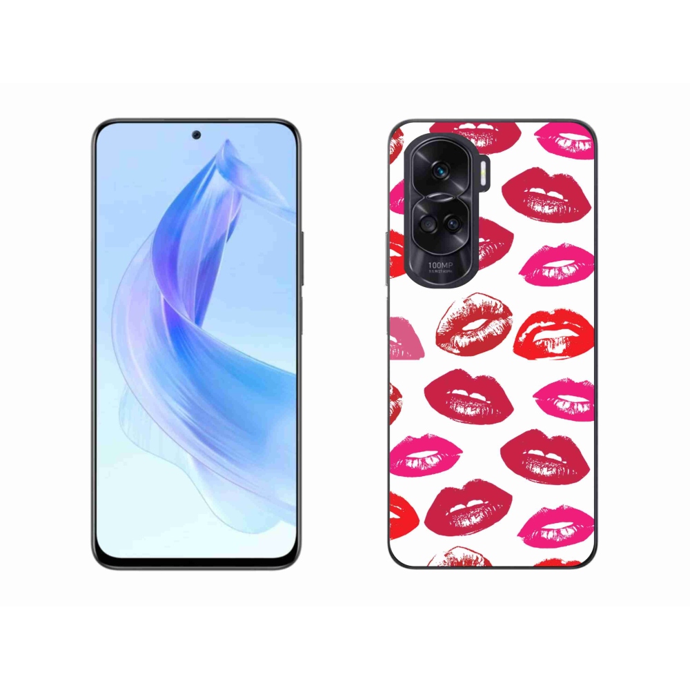 Zselés borítás mmCase a Honor 90 Lite készülékhez - ajkak