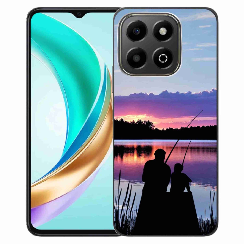 Zselés borítás mmCase a Honor X6b számára - halászat 2