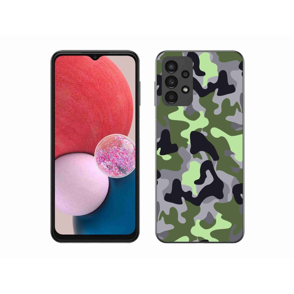 Zselés borítás mmCase Samsung Galaxy A13 4G - terepszínű minta 7