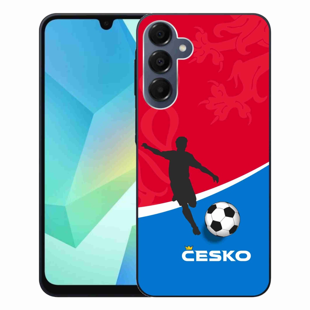 Gél védőhuzat mmCase Samsung Galaxy A16 4G/5G - foci Csehország