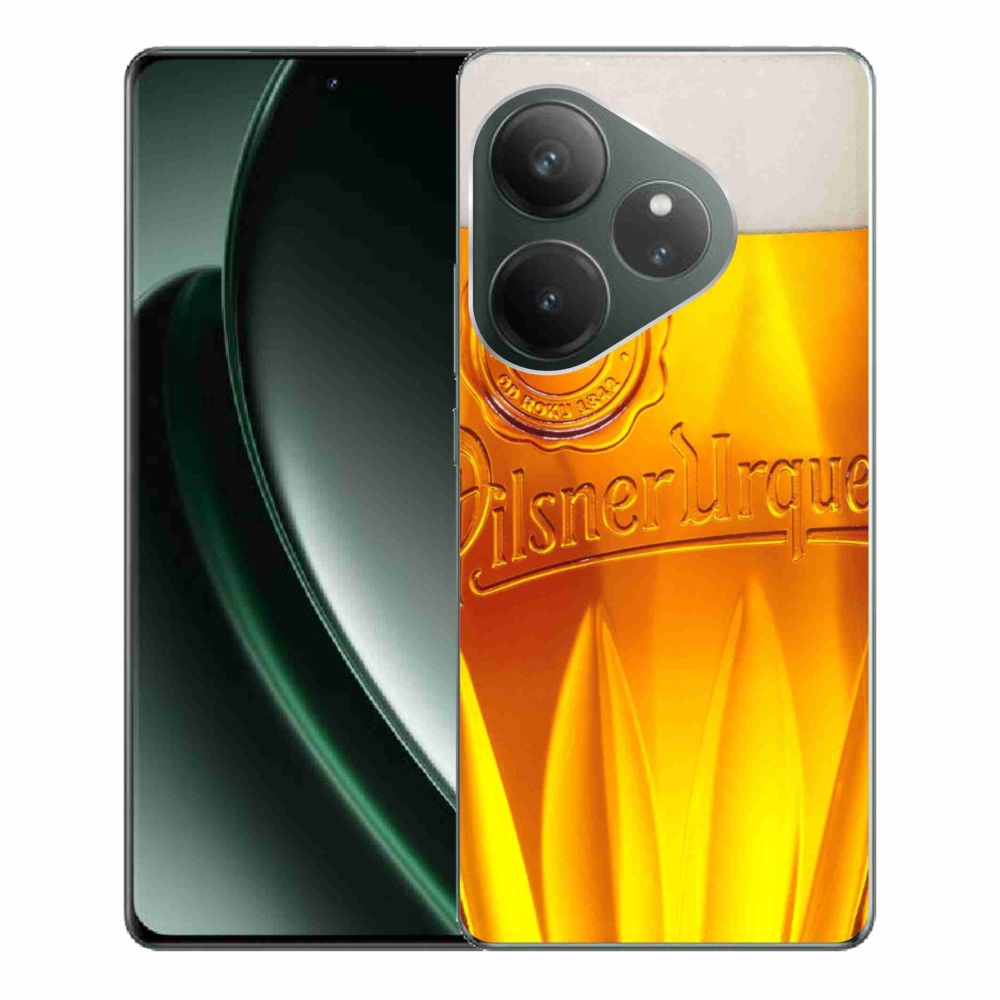 Gél borítás mmCase a Realme GT 6 5G/GT 6T 5G számára - sör