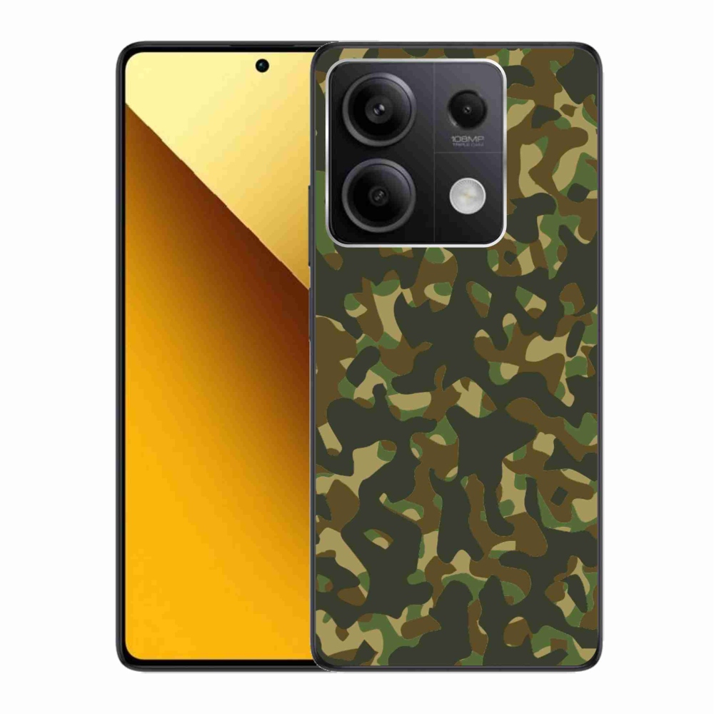 Gél borítás mmCase a Xiaomi Redmi Note 13 5G-hez - álcázó minta 1