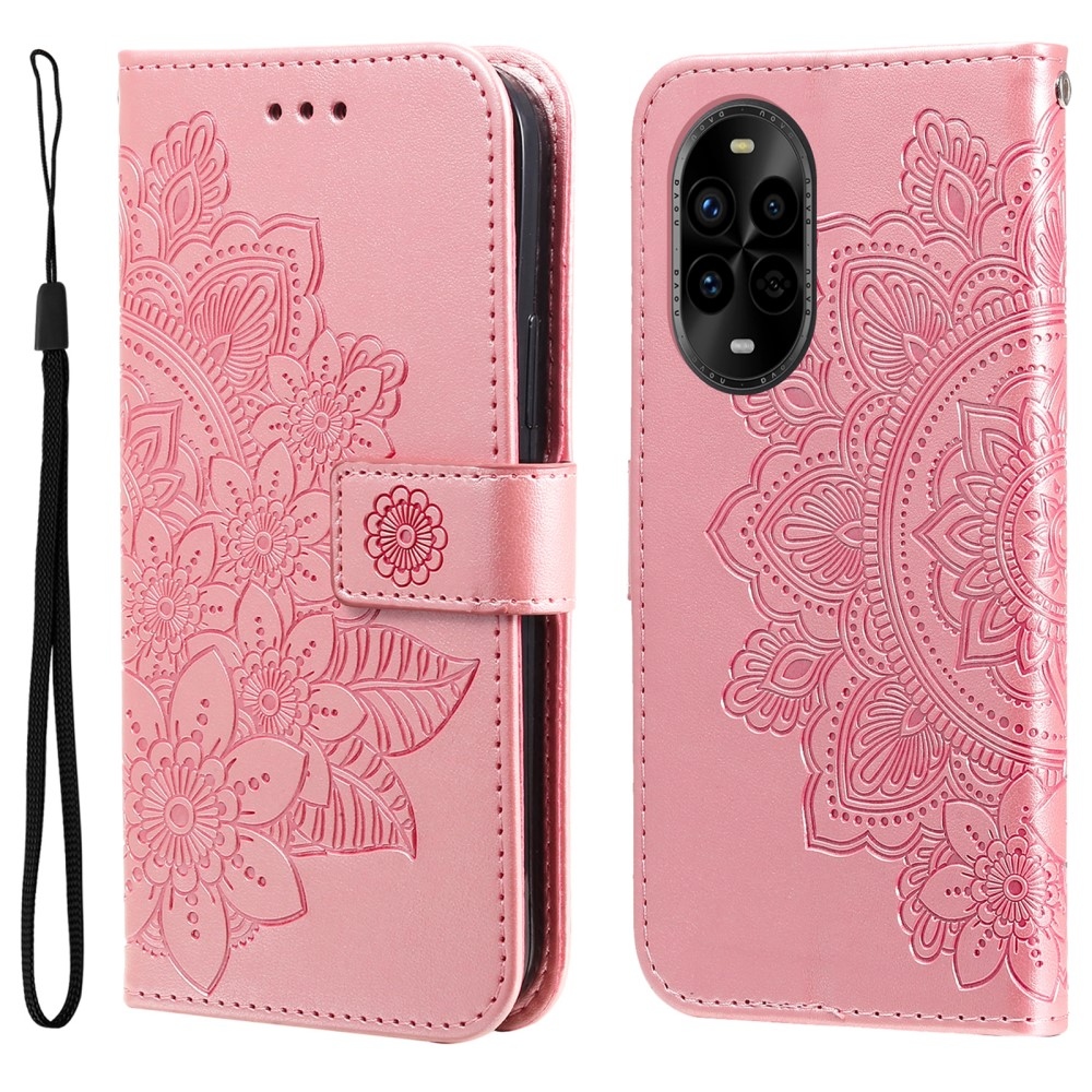 Mandala könyv tok a Huawei Nova 13 Pro 5G számára - rózsaszín