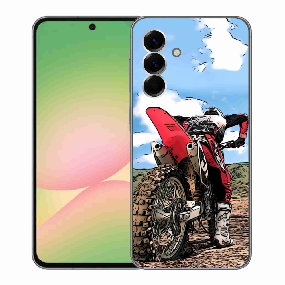 Gél védőhuzat mmCase Samsung Galaxy A56 5G - moto