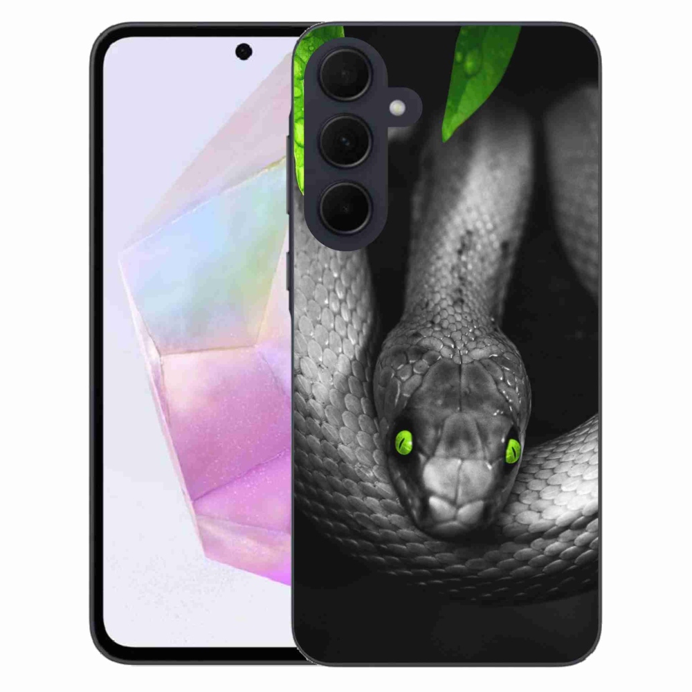 Gél védőburkolat mmCase Samsung Galaxy A35 5G - kígyó