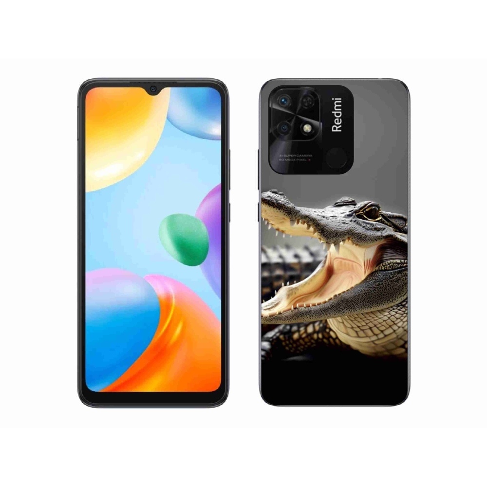 Gél borítás mmCase a Xiaomi Redmi 10C-hez - krokodil