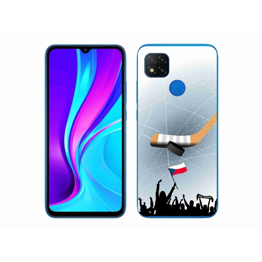 Gél borítás mmCase a Xiaomi Redmi 9C-hez - hoki szurkolóknak