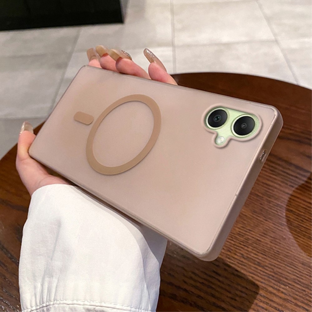 Force műanyag borítás MagSafe-rel a Samsung Galaxy A06 4G-n - arany színű