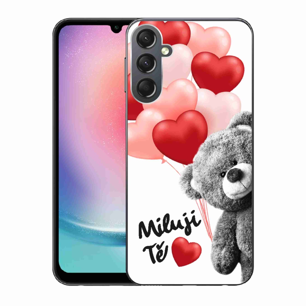 Gél borítás mmCase Samsung Galaxy A24 - I love you - szeretlek