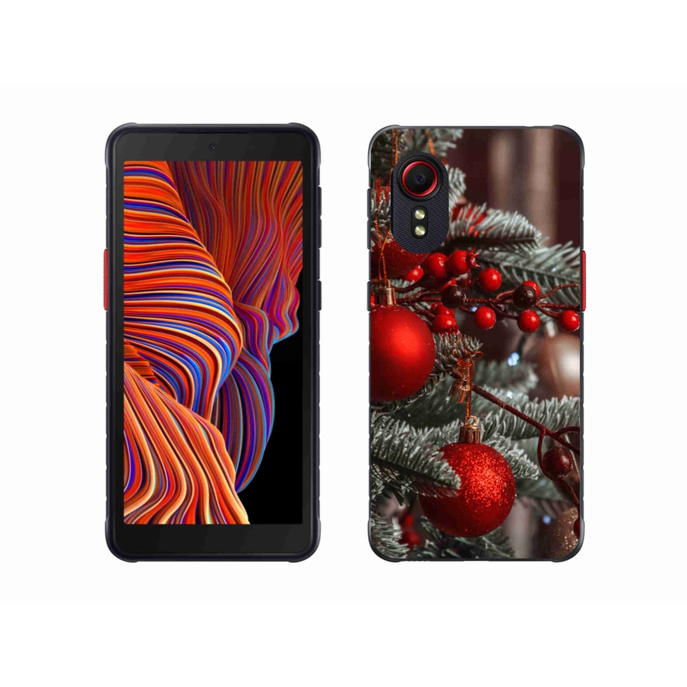 Gél borítás mmCase Samsung Galaxy Xcover 5 - Karácsonyi dekorációk 2