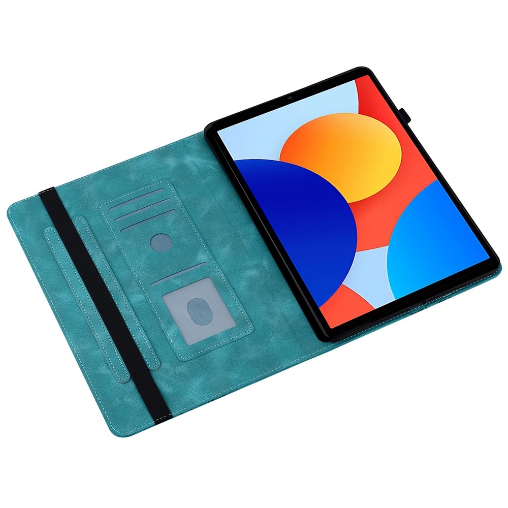 Szív záródású tok Xiaomi Redmi Pad SE 8.7 tablethez - zöld