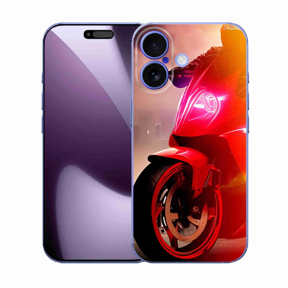 Zselés borítás mmCase iPhone 17 - motorbiciklihez