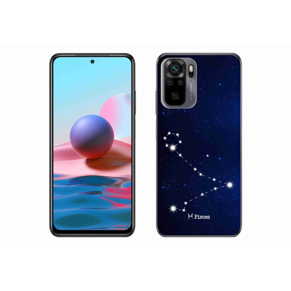 Gél borítás mmCase a Xiaomi Redmi Note 10S-hez - csillagkép Halak