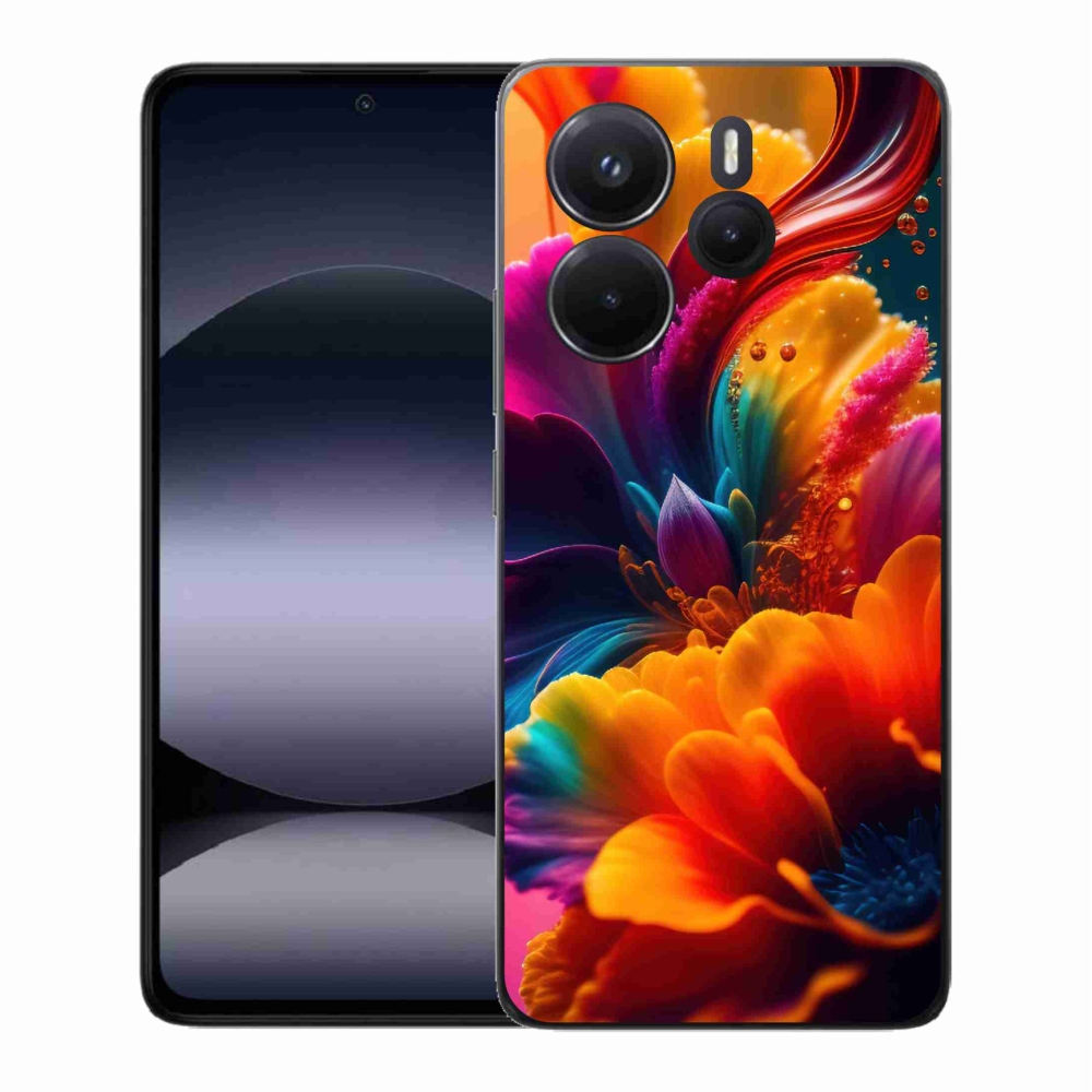 Gél borítás mmCase a Xiaomi Redmi Note 14-hez - absztrakt motívum 2