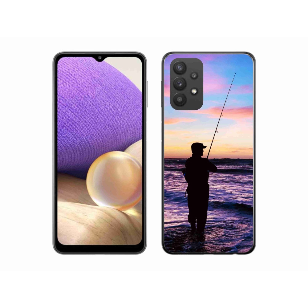 Gél védőburkolat mmCase Samsung Galaxy A32 5G - halászat 1