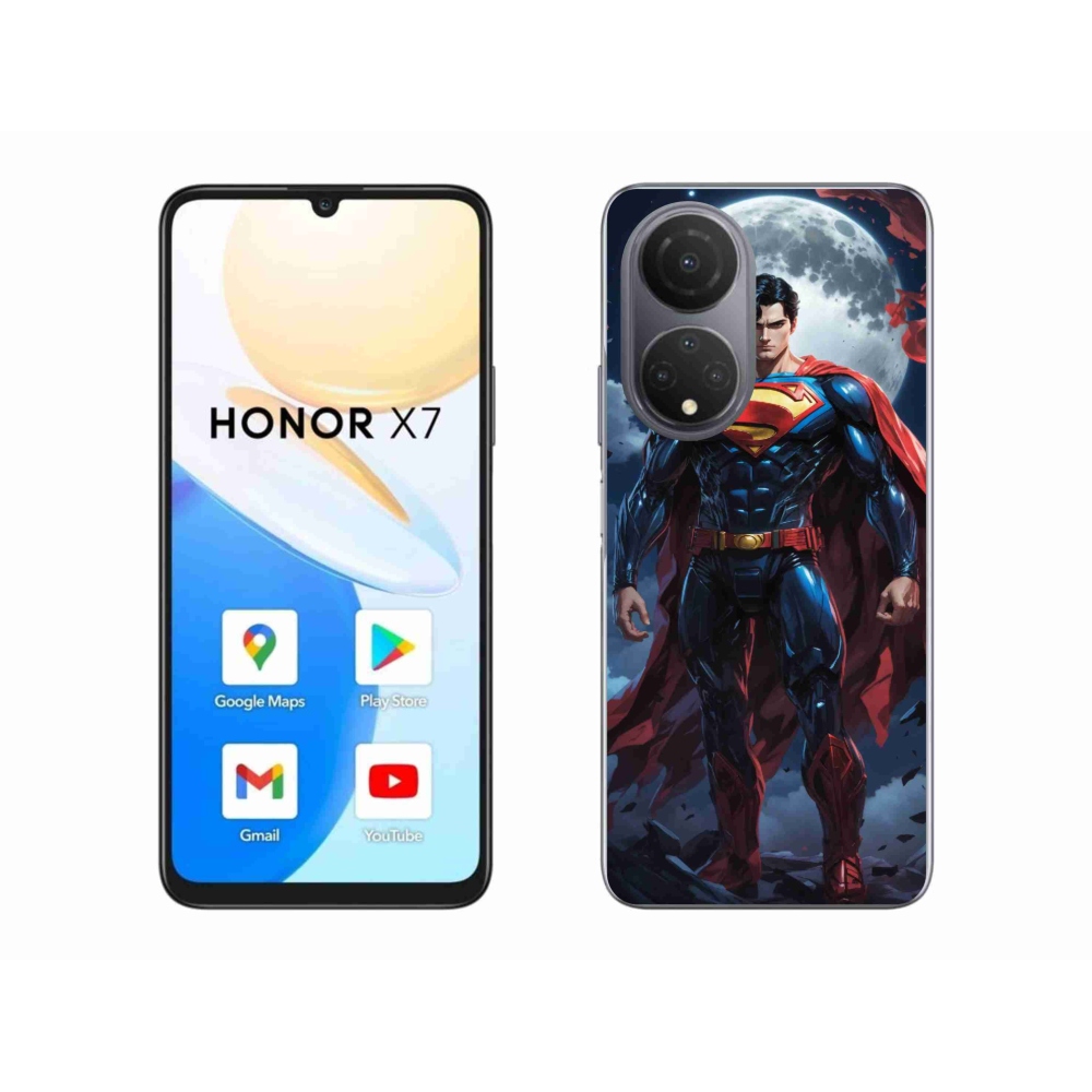 Zselés borítás mmCase a Honor X7-hez - superman