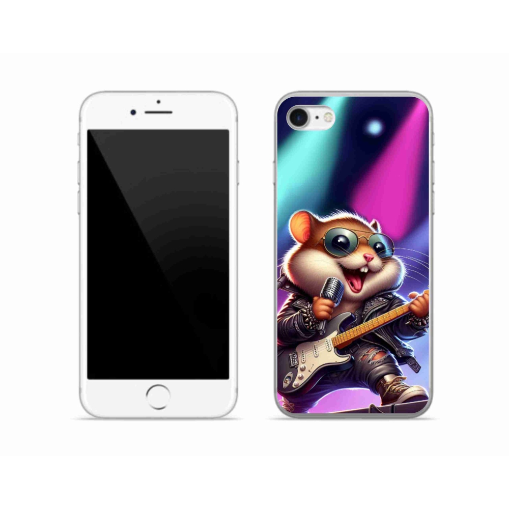 Zselés borítás mmCase iPhone SE (2020) - hörcsög hintaszékhez