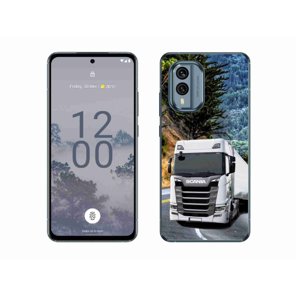 Zselés borítás mmCase a Nokia X30 5G készülékhez - teherautó 1