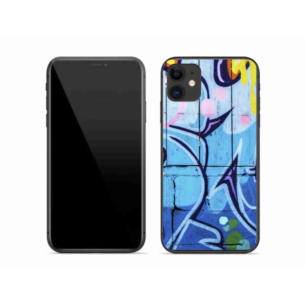 Gél borítás mmCase iPhone 11 készülékhez - graffiti