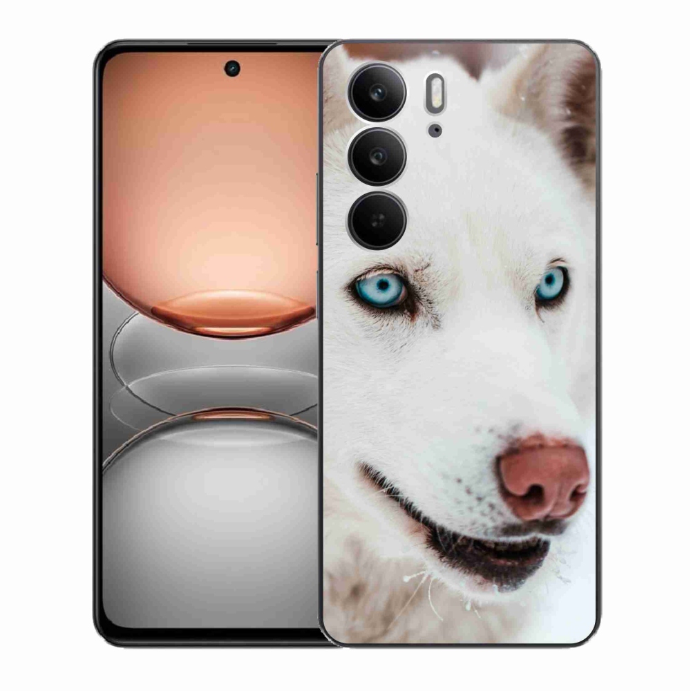 Zselés borítás mmCase a Realme C75 készülékhez - kutyaszemmel nézve