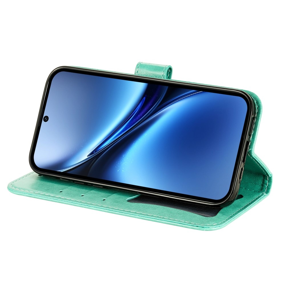 Mandala könyv tok a Vivo X200 5G-hez - teal színű