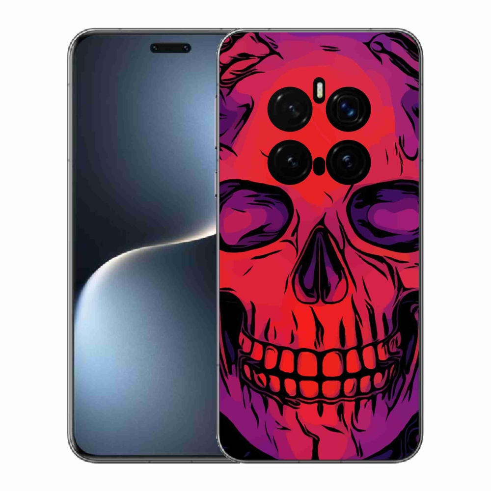 Zselés borítás mmCase a Honor Magic 7 Pro 5G számára - koponya