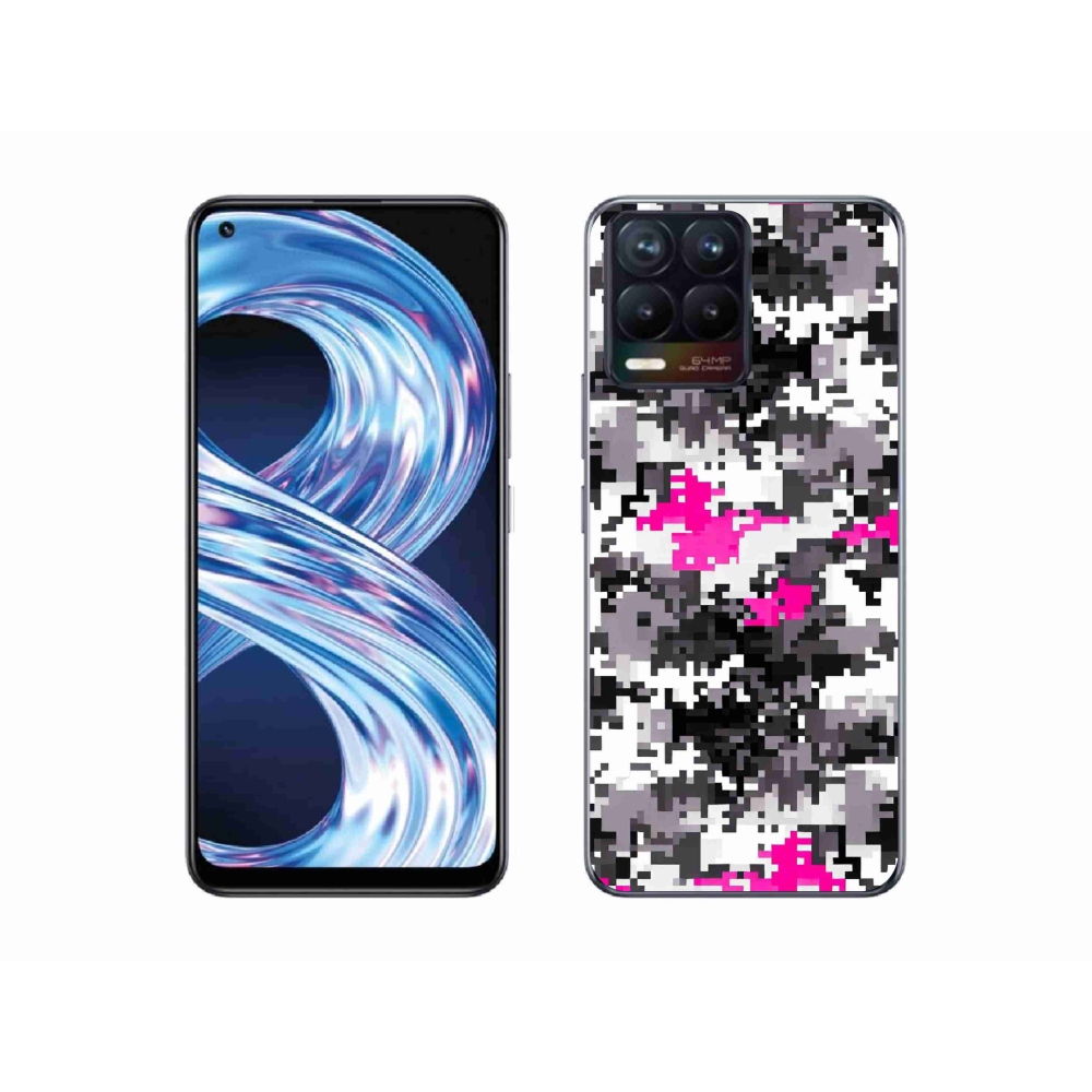 Gél borítás mmCase a Realme 8 4G-hez - terepszínű minta 4