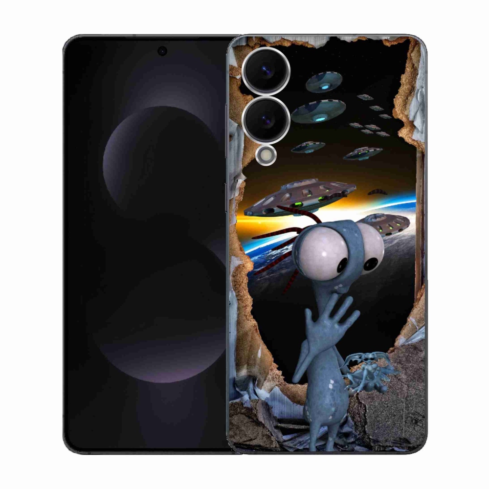 Gél borítás mmCase Samsung Galaxy S25 Edge készülékhez - idegen színű