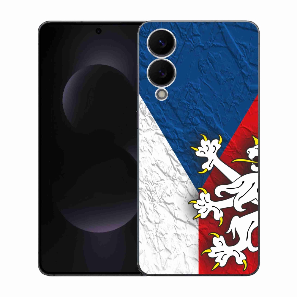 Gél borítás mmCase Samsung Galaxy S25 Edge - cseh zászló 1