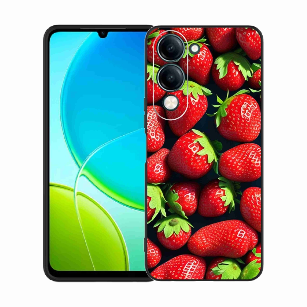 Gél borító mmCase a Vivo Y29s 5G készülékhez - eper