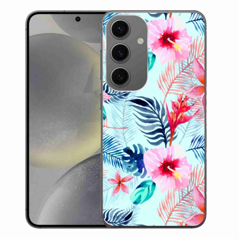 Zselés borítás mmCase Samsung Galaxy S24+ - virágok