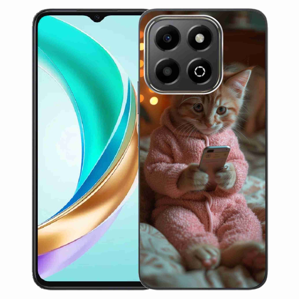 Gél borító mmCase a Honor X6b készülékhez - baba mobillal