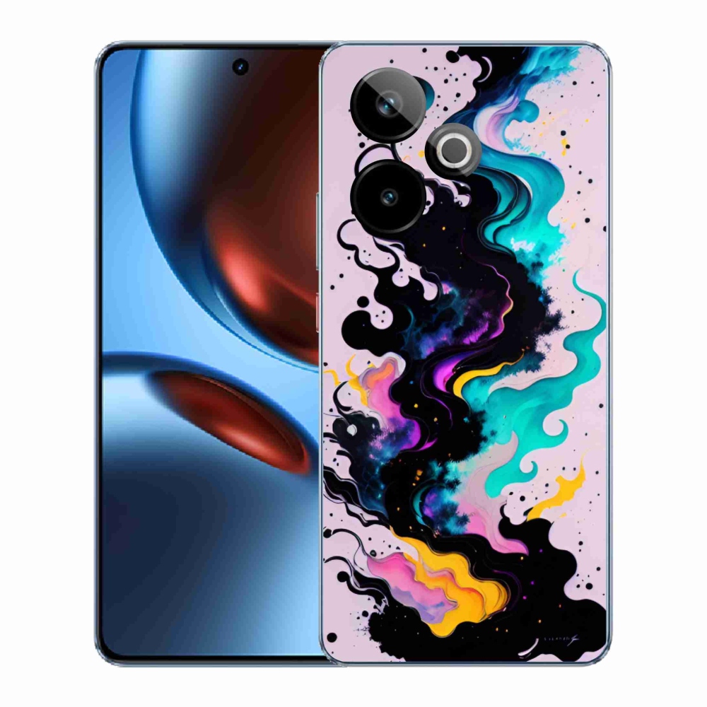 Rugalmas gél tok mmCase képpel a Realme GT 7 5G/GT 7T 5G számára - absztrakt motívum 4
