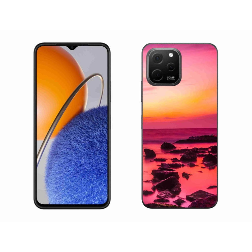 Gél borítás mmCase a Huawei Nova Y61 készülékhez - tenger és ragyogás