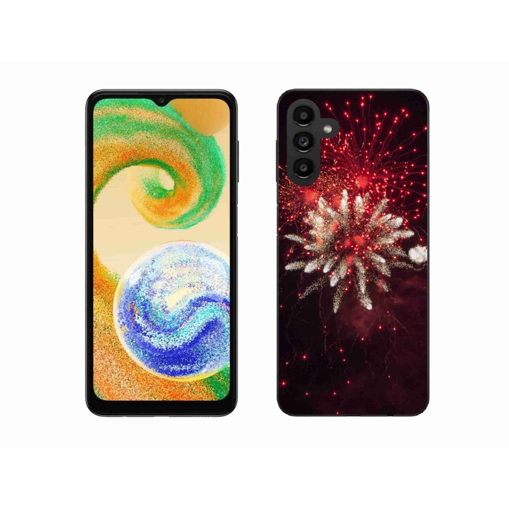 Zselés borítás mmCase Samsung Galaxy A04s (164.7x76.7x9.1mm) - tűzijáték