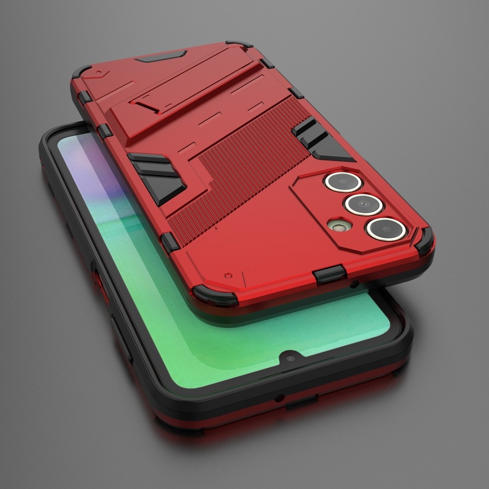 Tartós borítás Samsung Galaxy A15 4G/5G készülékhez - piros