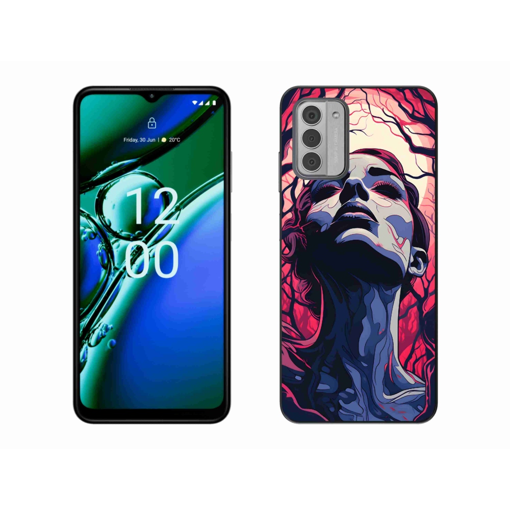 Zselés borítás mmCase a Nokia G42 készülékhez - absztrakt arculat