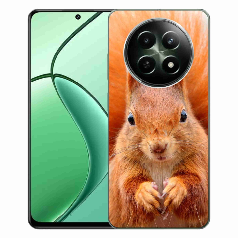 Zselés borítás mmCase a Realme 12 5G/12x 5G készülékhez - mókus