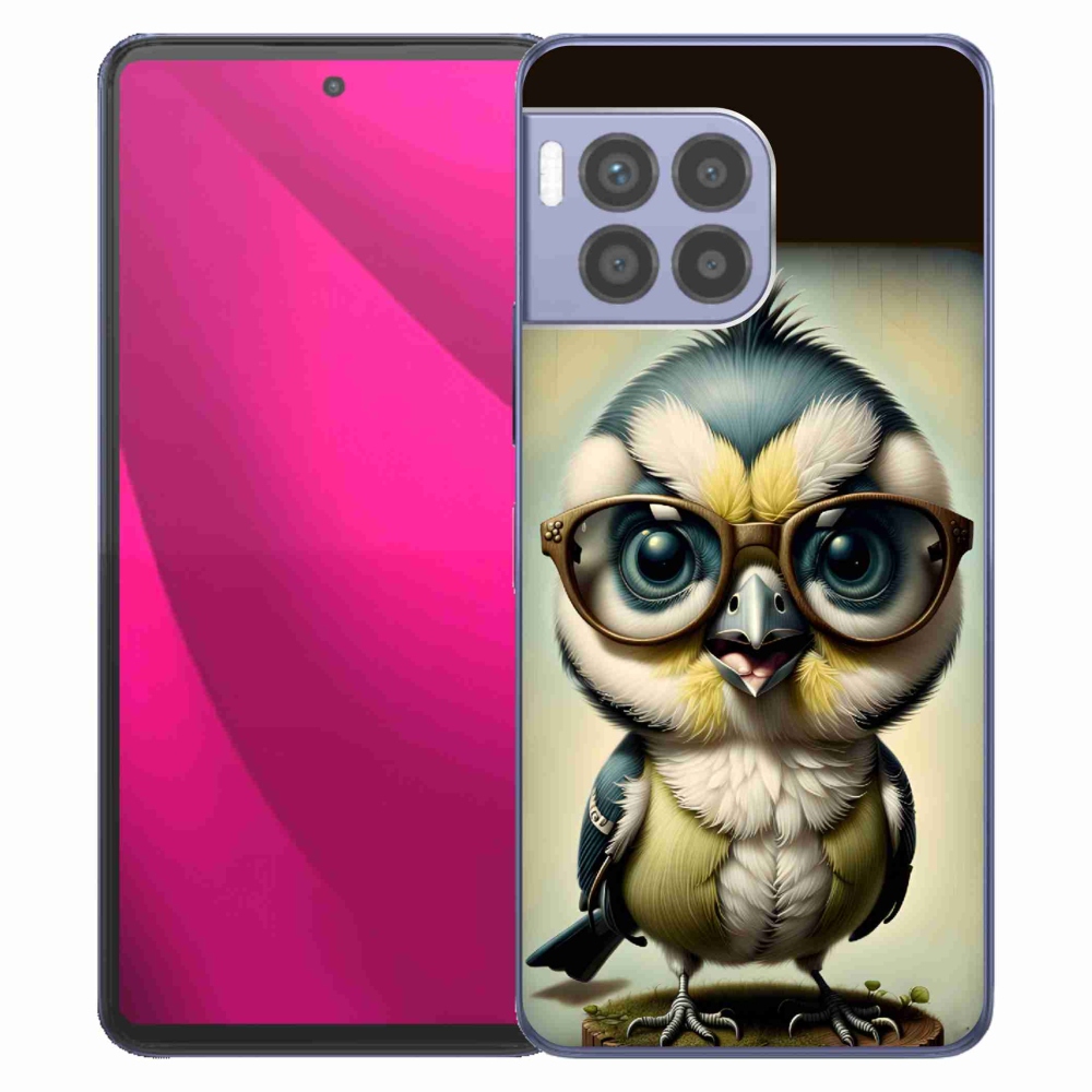 Zselés borítás mmCase a T-Mobile T Phone 2 Pro készülékhez - cub szemüveggel