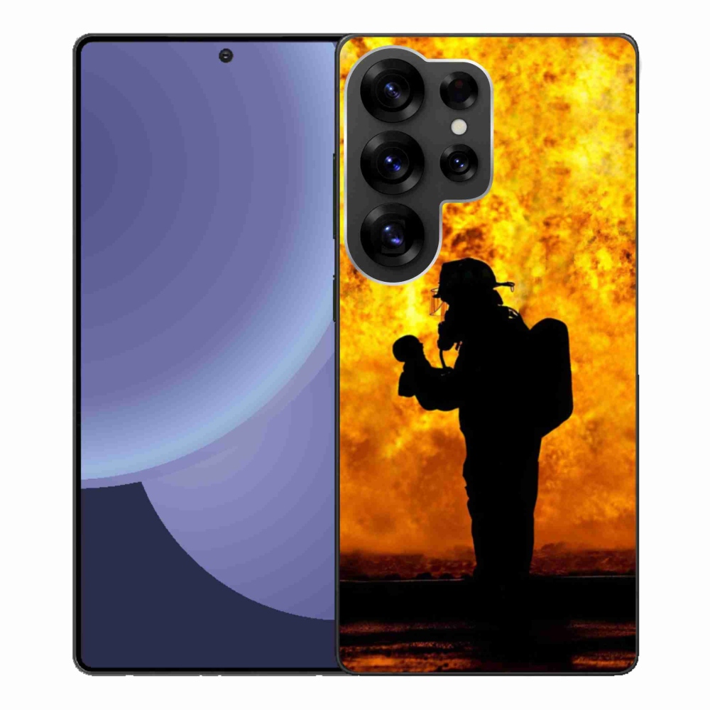 Gél borítás mmCase Samsung Galaxy S25 Ultra - tűzoltóhoz