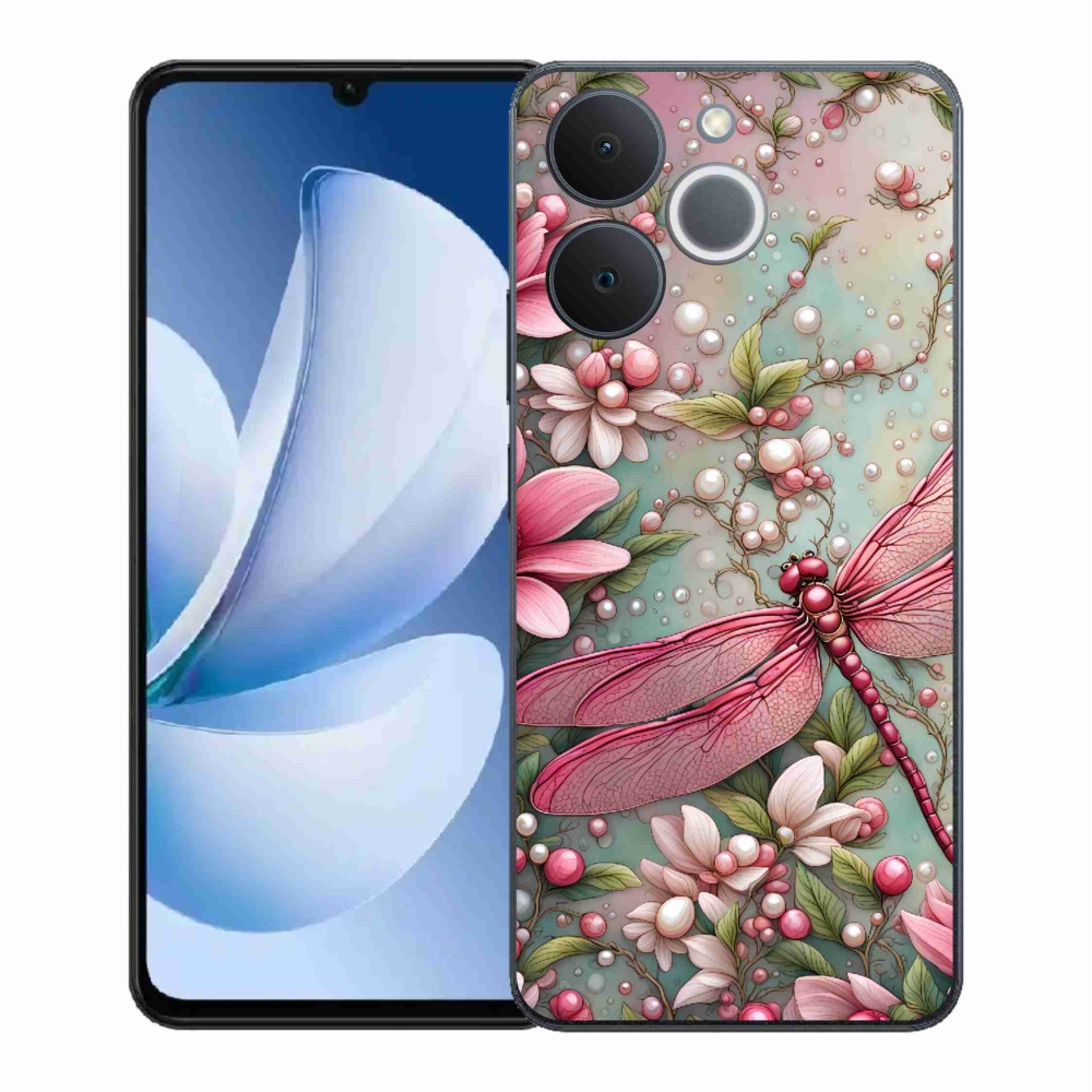 Zselés borítás mmCase a Realme Note 70T készülékhez - szitakötő