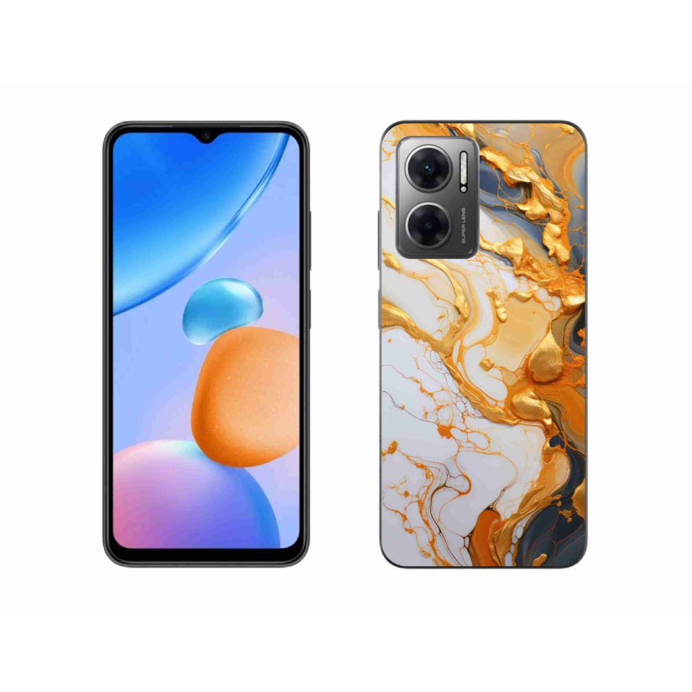 Gél borító mmCase a Xiaomi Redmi 10 5G számára - absztrakt motívum 6