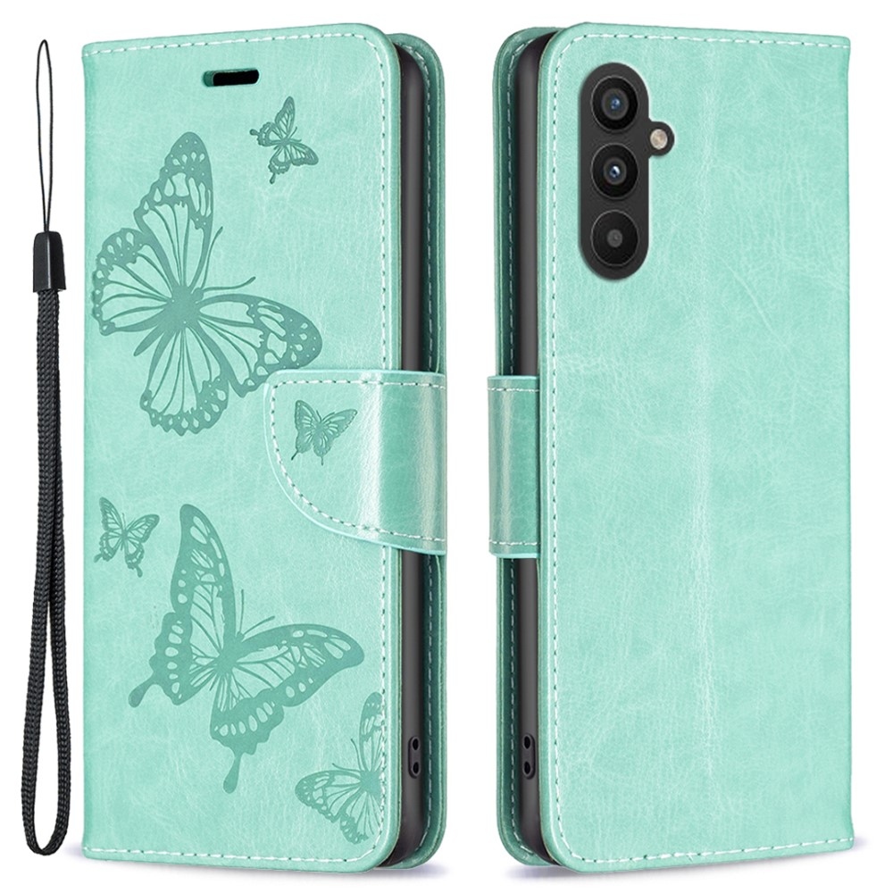 Pillangó könyvtáska Samsung Galaxy A25 5G - teal - teal