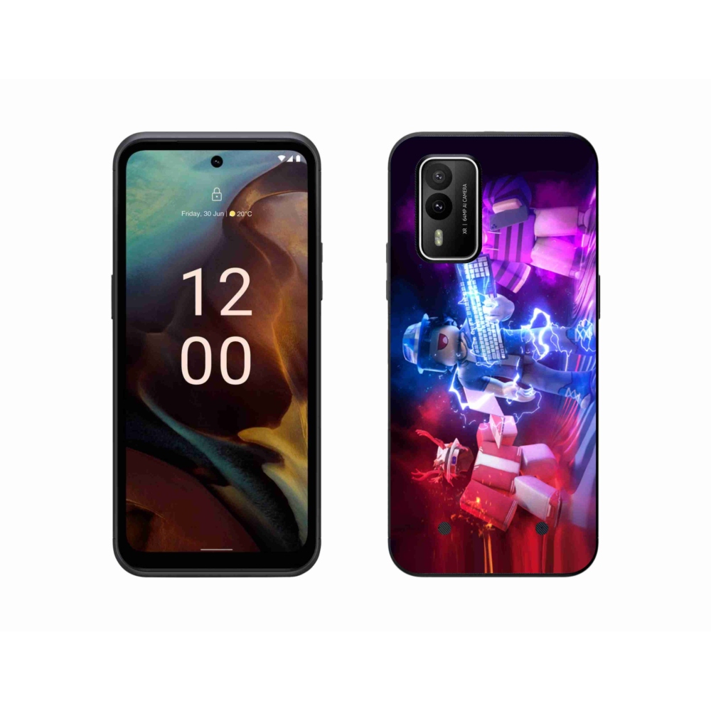 Zselés borítás mmCase a Nokia XR21 készülékhez - roblox